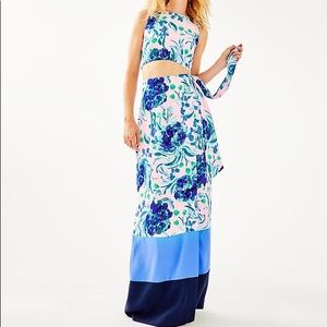 NWT Lilly Pulitzer Jemma top & maxi skirt - size 8